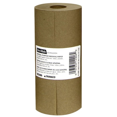 Trimaco 6in x 180' Brown General Purpose Masking Paper GP6